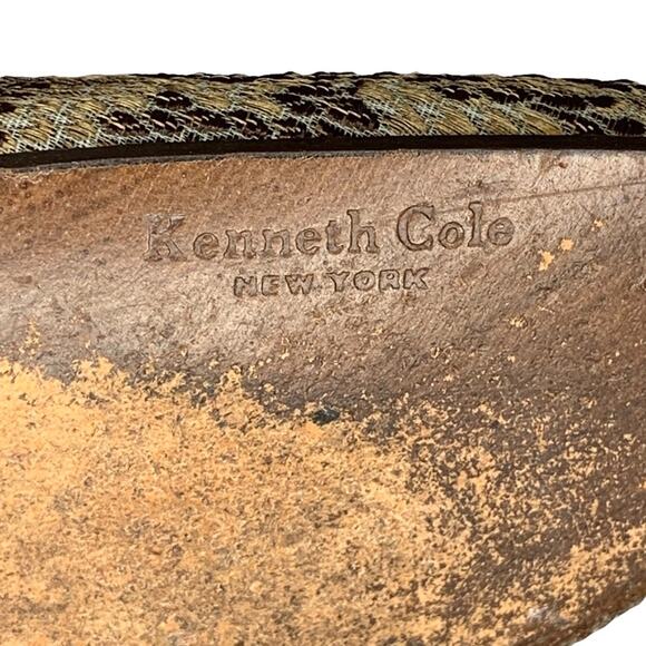 Kenneth Cole Vintage New York High Heels Textured Snake Skin Size 7 - Picture 16 of 16